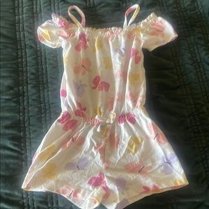 Floral Kids Romper - Multicolor